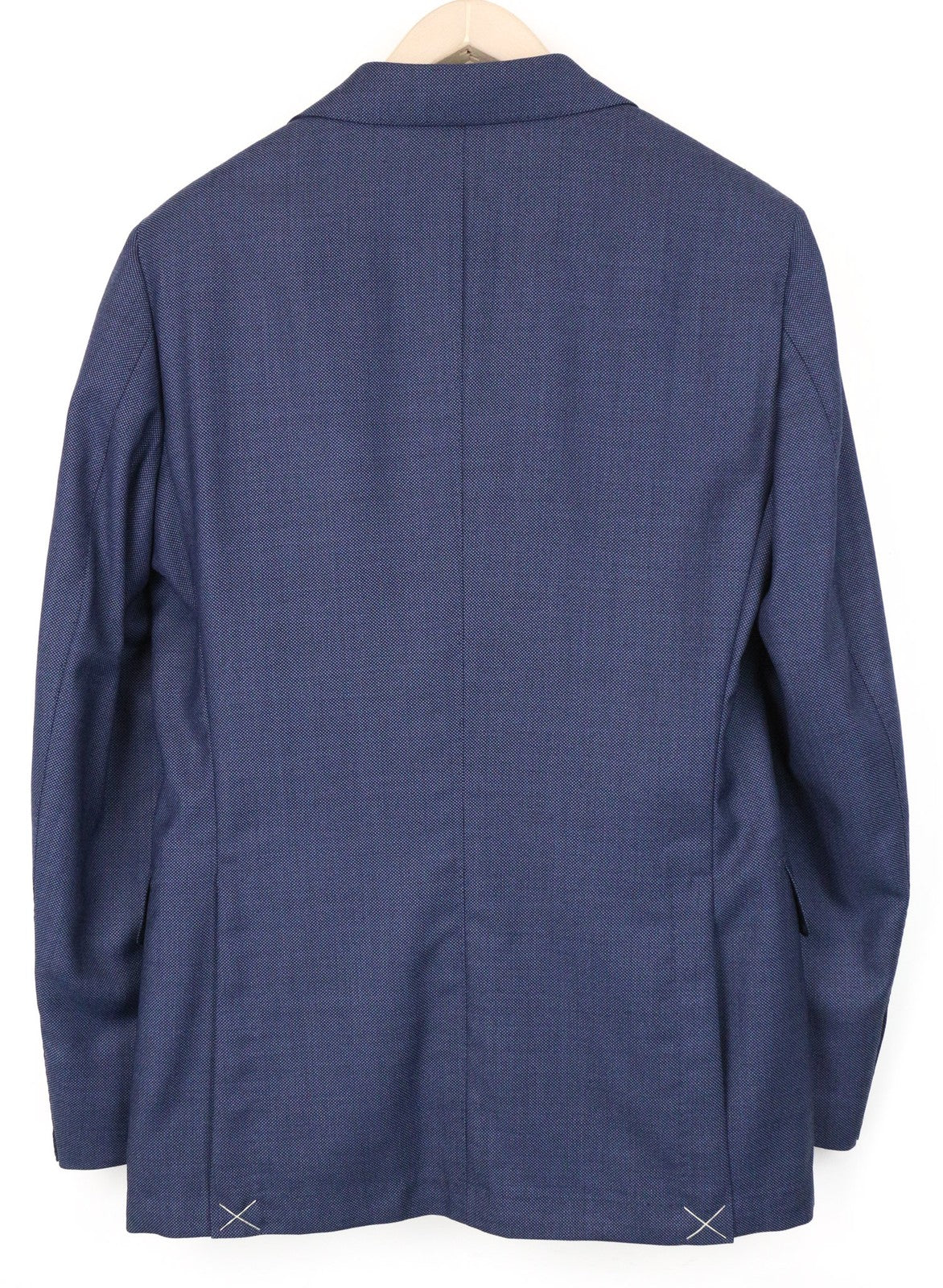 SUITSUPPLY La Spalla Men's Blazer UK36R Blue Wool Single-Breasted Classic Fit