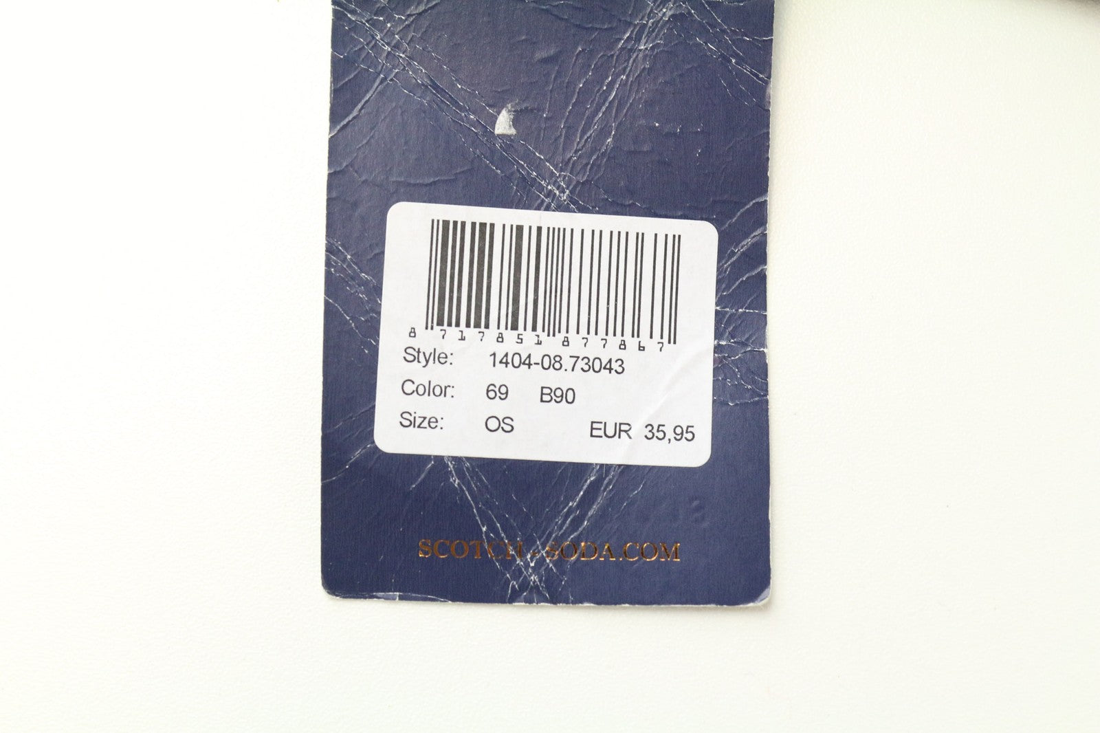 SCOTCH & SODA Men's Hat OS Navy Blue Beanie 2 Pack Chunky Wool Blend Knit