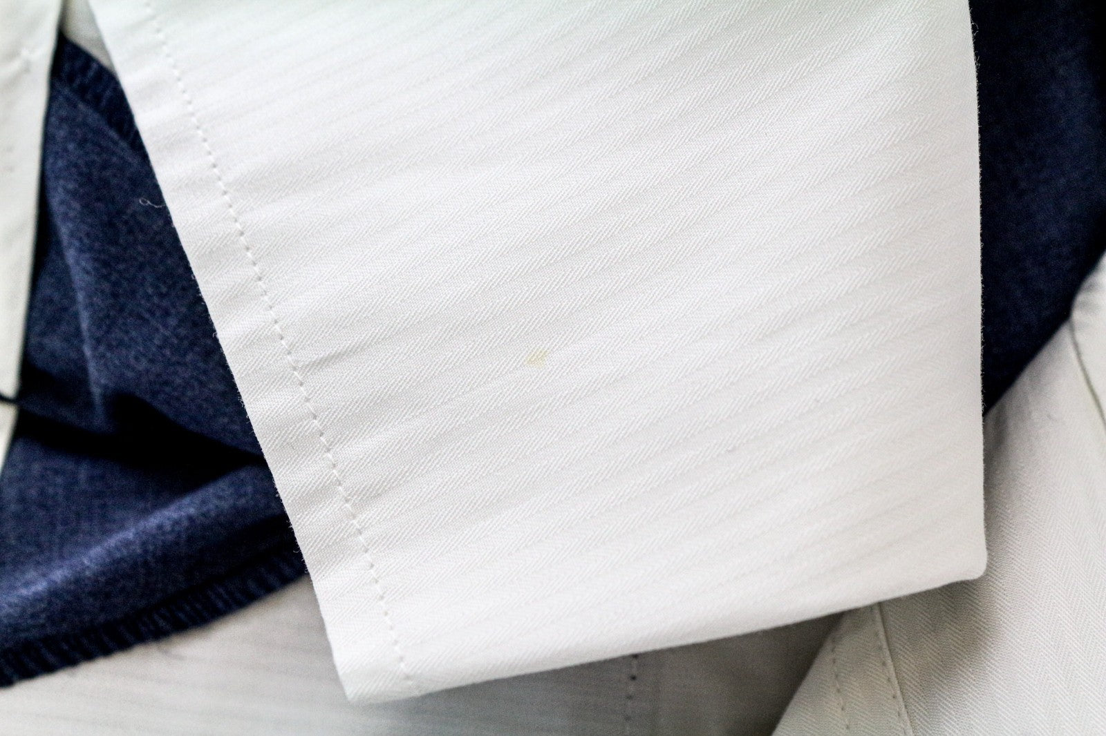 SUITSUPPLY Napoli Men's Suit UK34R Blue Wool Super 110's Lined 2 Piece Classic