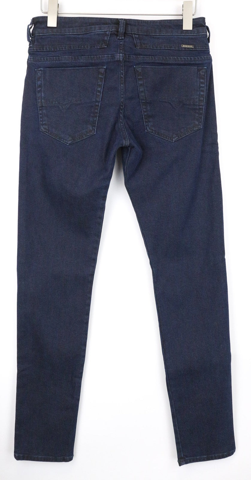 DIESEL D-Bazer 084LC Men's Jeans W28/L34 Tapered Fit Blue Stretch Cotton Denim