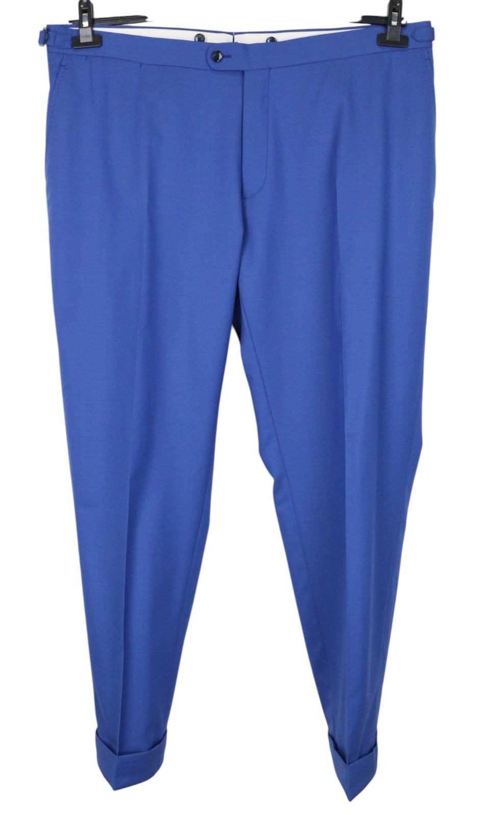 SUITSUPPLY Ferrara Men's Suit UK50R Blue 2 Piece Waistcoat & Trousers Pure Wool