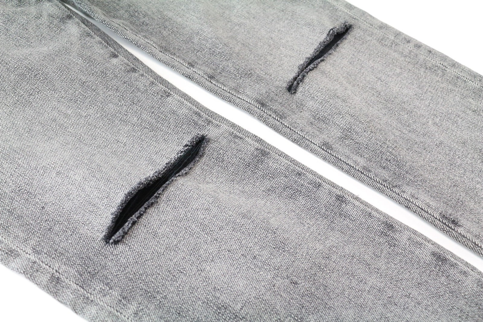 SCOTCH & SODA Skim X Women's Jeans W28/L32 Skinny Grey Cotton Ripped Knee