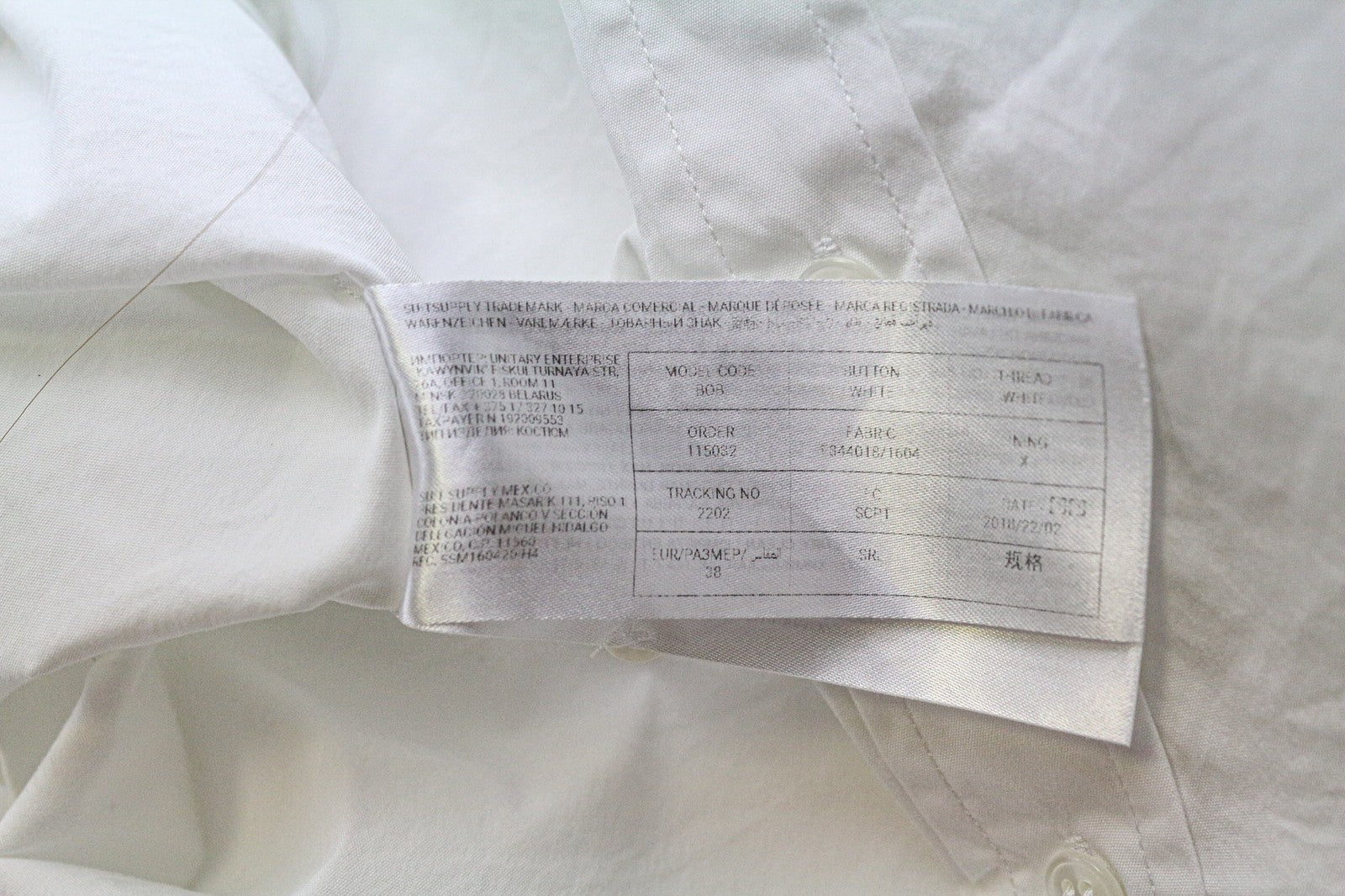 SUISTUDIO Bob Women's Top UK12 White Slim Off-Shoulder Boat Neck Stretch Cotton