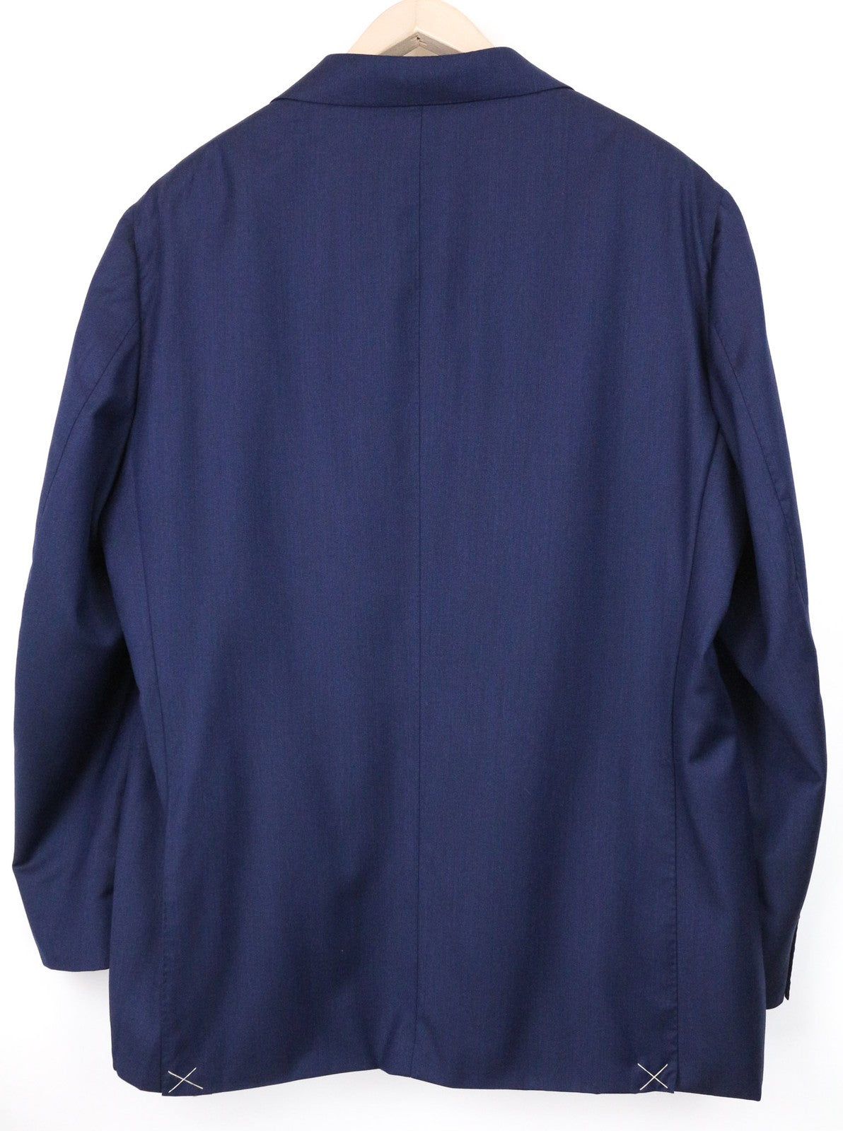 SUITSUPPLY La Spalla Men's Blazer UK48R Slim Melange Navy Wool S130s Formal