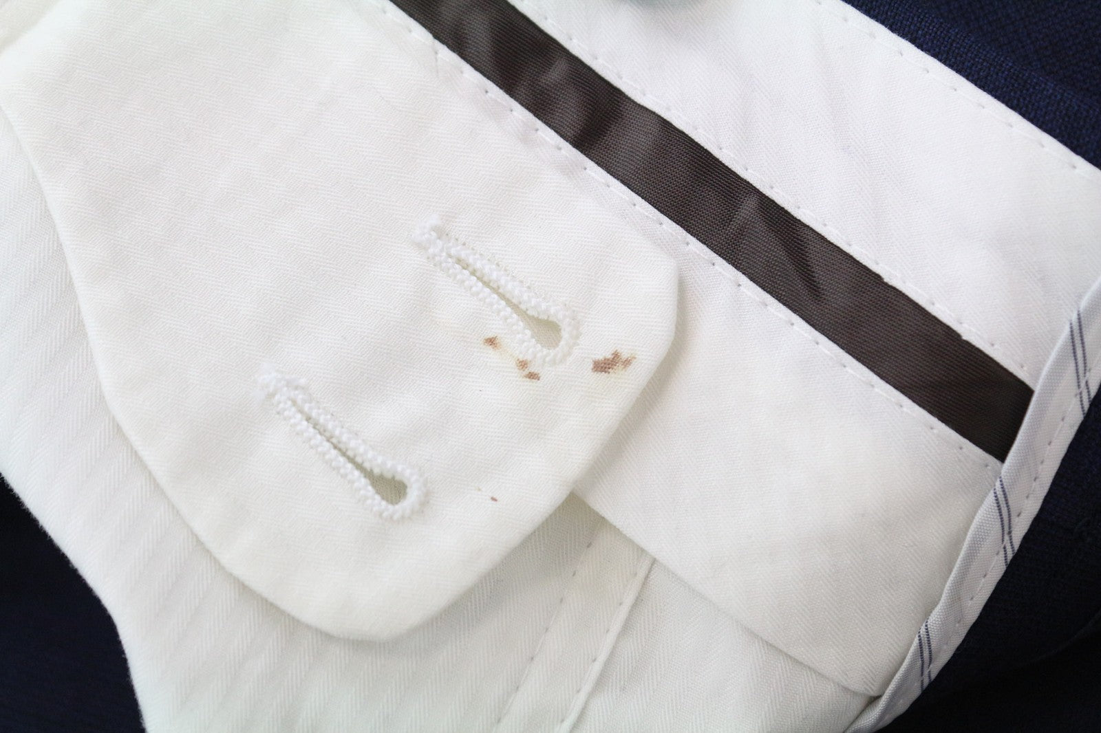 SUITSUPPLY Hartford Men's Trousers UK42R Slim Blue Glen Check Wool Flat Front