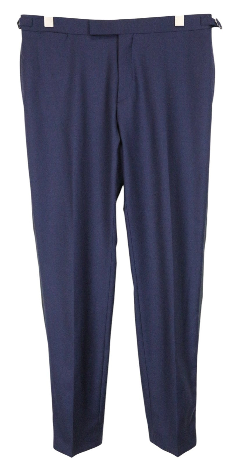 SUITSUPPLY Lazio Tuxedo Men's Suit UK42S Blue Wool Super 130's Slim 3 Piece