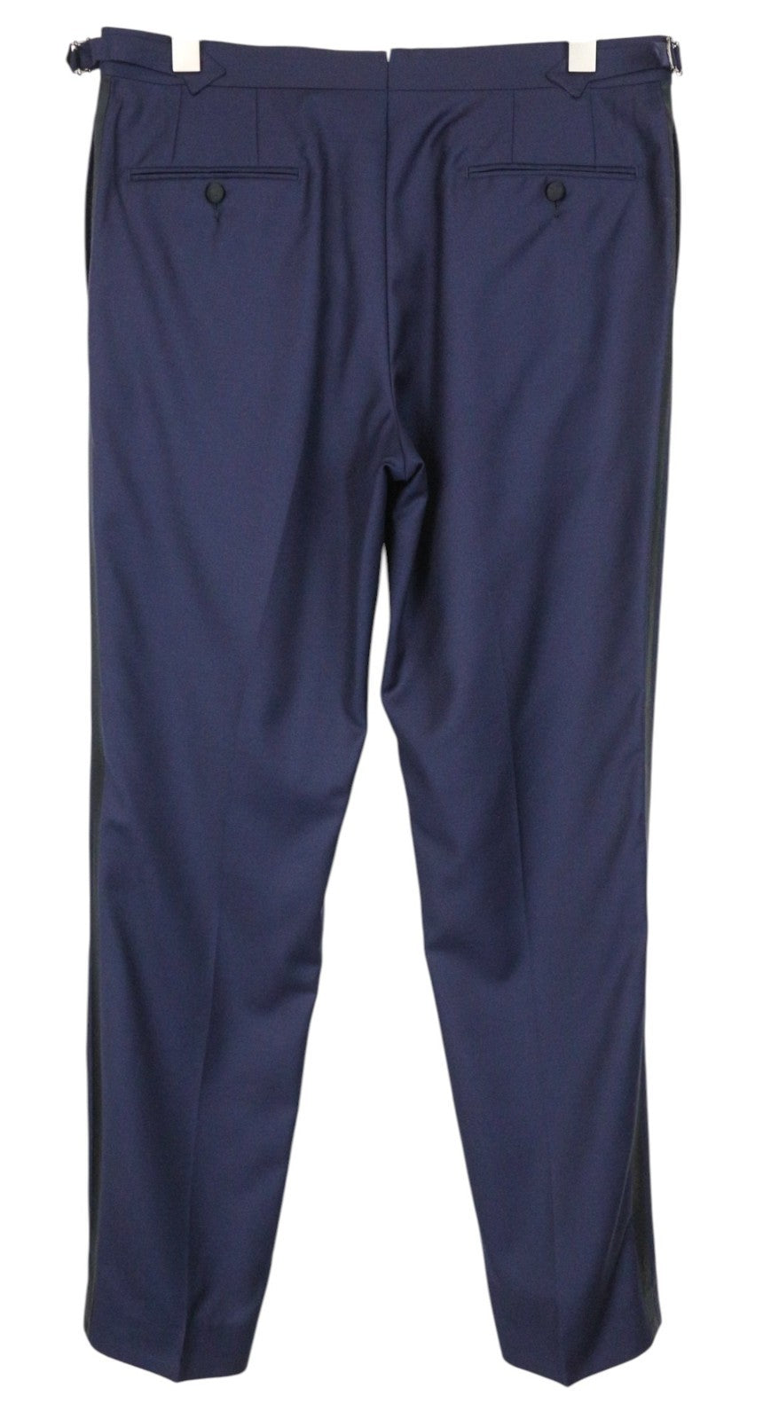 SUITSUPPLY Lazio Tuxedo Men's Suit UK42S Blue Wool Super 130's Slim 3 Piece