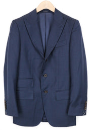 SUITSUPPLY Washington Men's Blazer UK36R Blue Wool Super 110's Slim