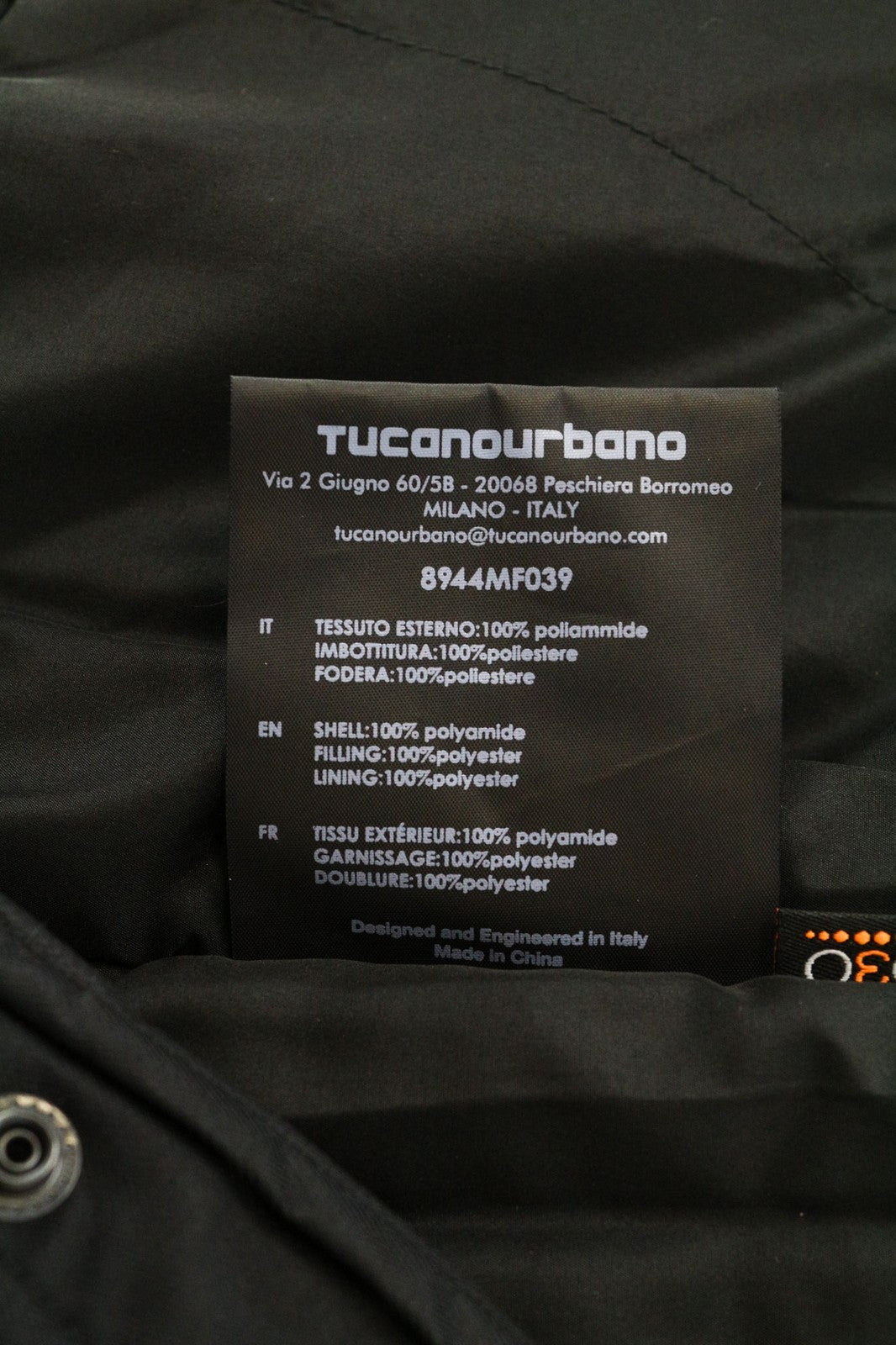TUCANO URBANO 2Cilindri Women's Jacket XS Black Armored Moto Breathable Coat