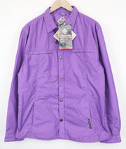 TUCANO URBANO Fester Men's Jacket 2XL Purple Lined Snap Collar Windproof Zip-Up