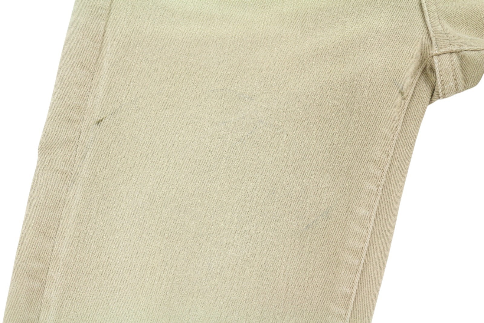 R13 Boy Straight Women Jeans 26 Khaki Stretch Faded Cropped Ankle Length RRP€699