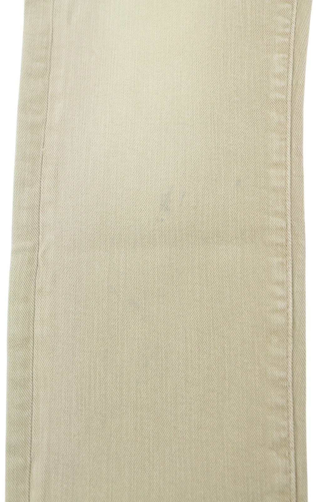 R13 Boy Straight Women Jeans 25 Khaki Stretch Washed Cropped Ankle Zip RRP€699