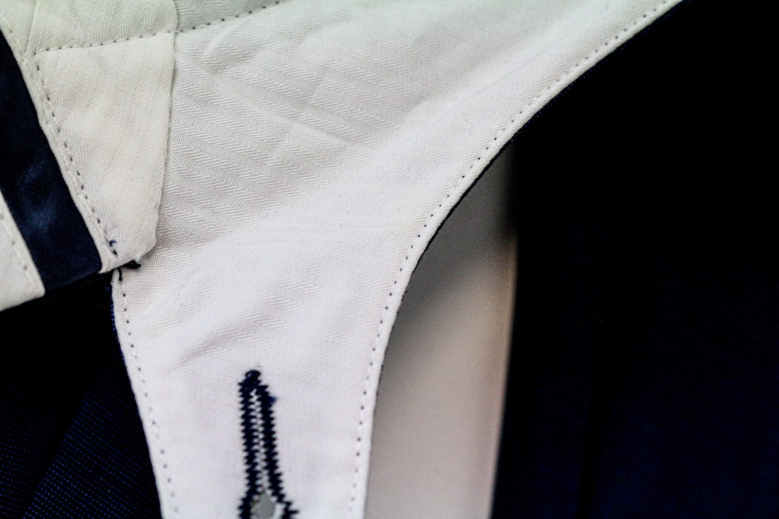 SUITSUPPLY Brescia Men's Trousers UK34R Blue Wool Pleated Cuffed Front Smart Fit