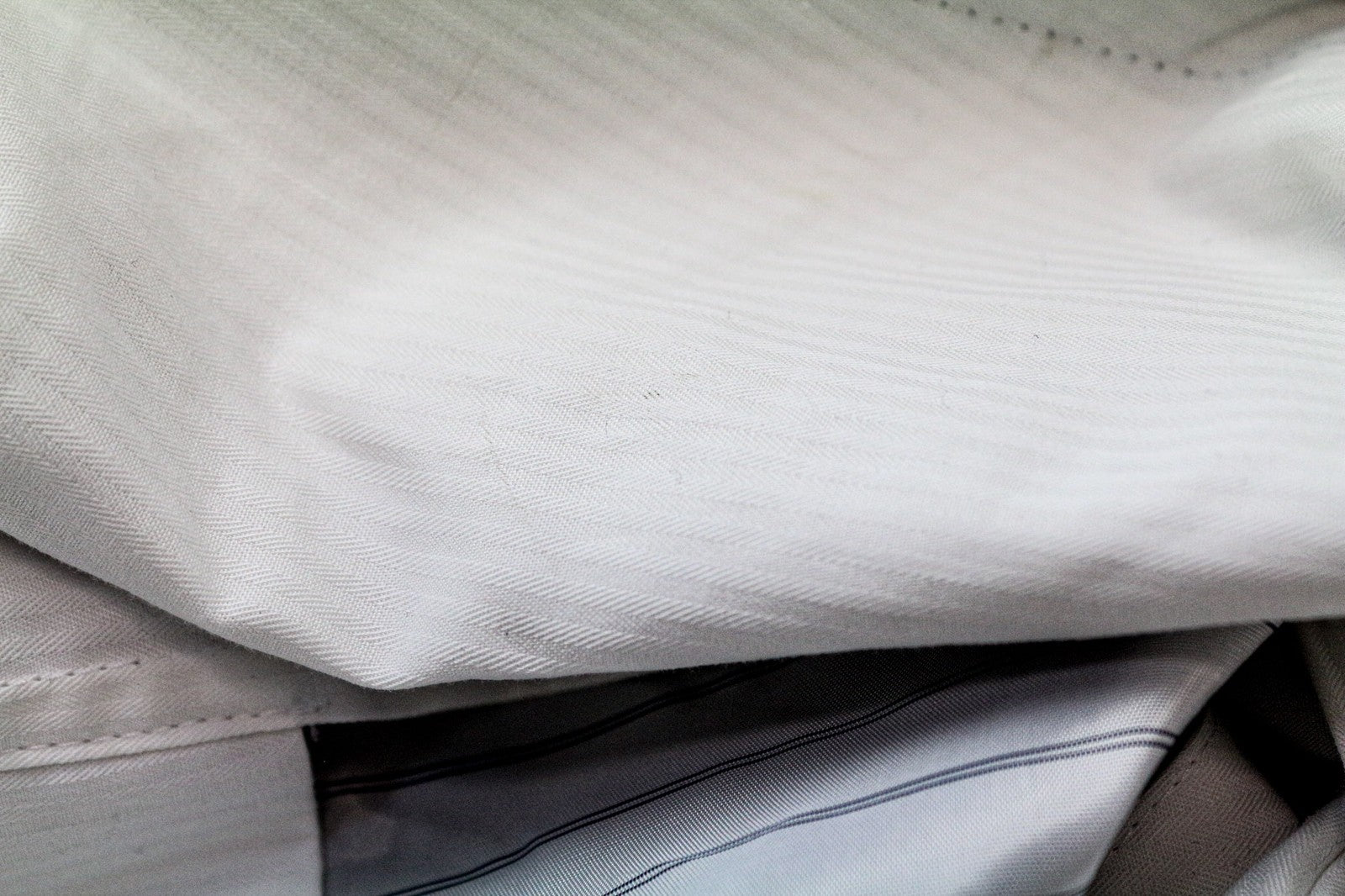 SUITSUPPLY Brescia Men's Trousers UK34R Blue Wool Pleated Cuffed Front Smart Fit