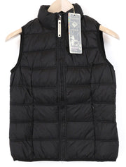 TUCANO URBANO Hot Dan Women's Waistcoat IT38 Black Moto Vest Sleeveless Lined