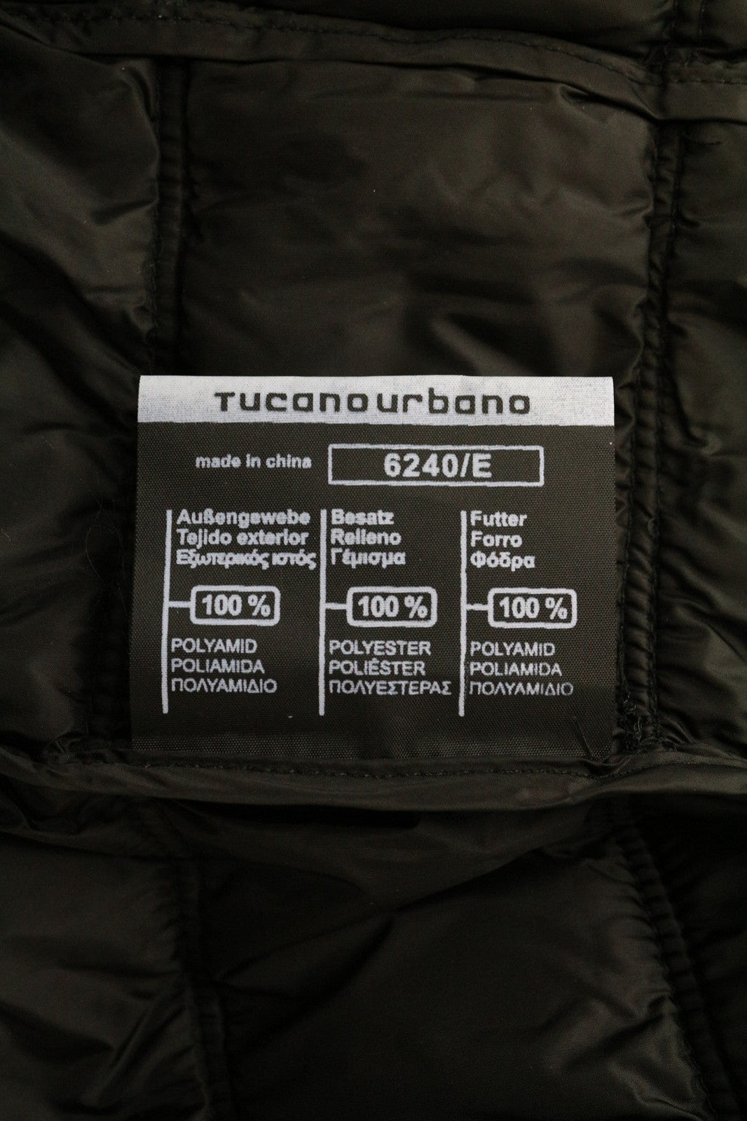 TUCANO URBANO Hot Dan Women's Waistcoat IT38 Black Moto Vest Sleeveless Lined