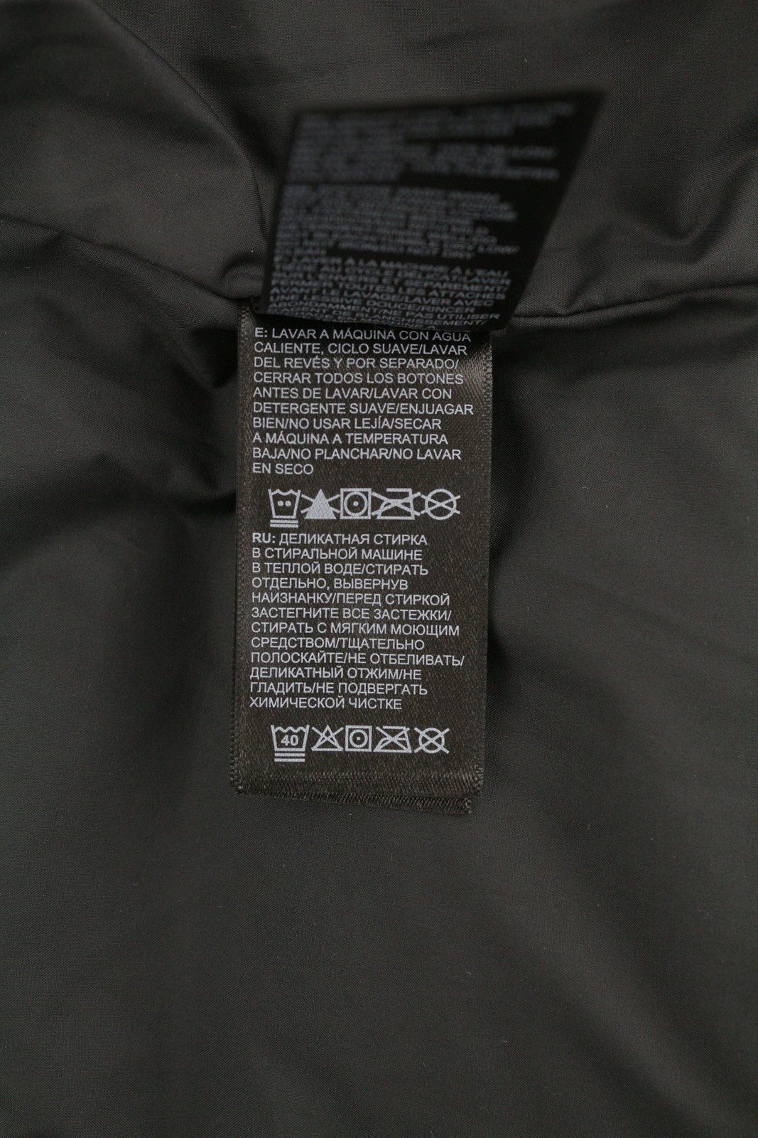 THE NORTH FACE Himalayan Insulated Men Jacket XS Black Quilted Full Zip Puffer