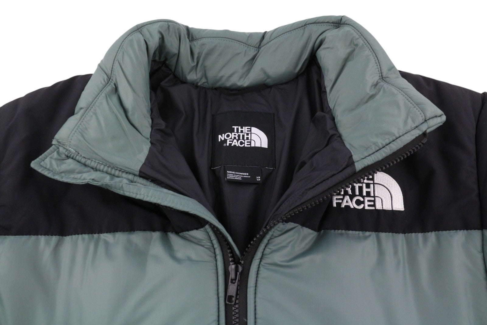 THE NORTH FACE Himalayan Insulated Men Jacket XS Black Quilted Full Zip Puffer