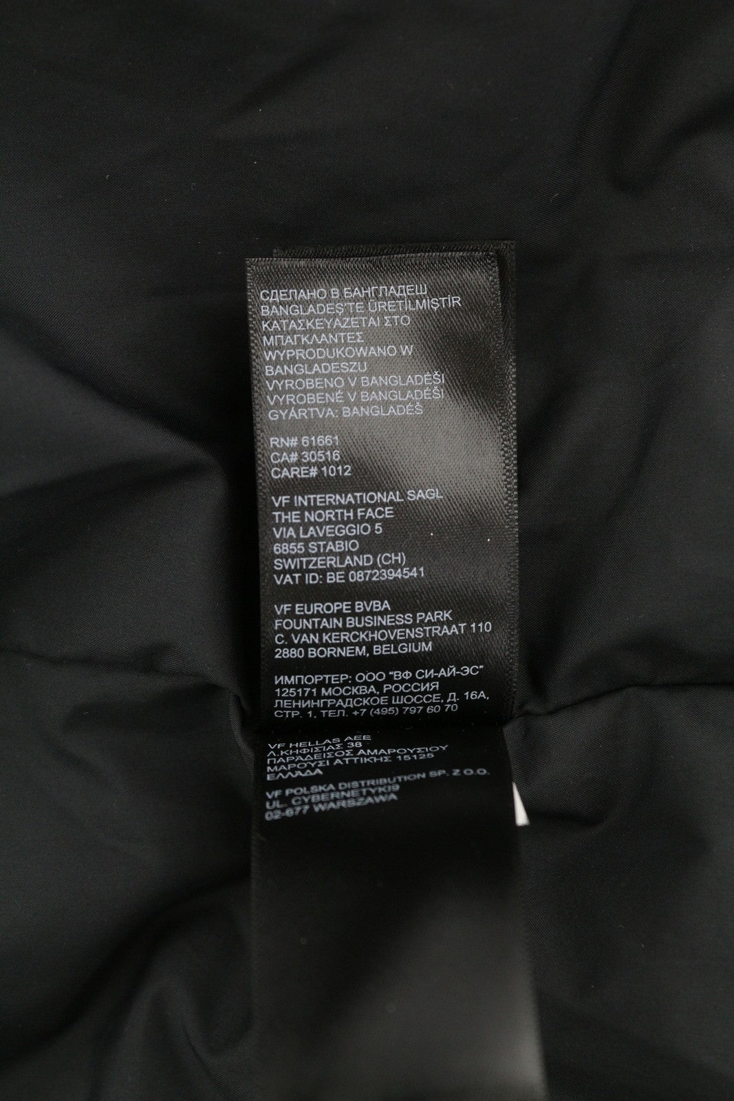 THE NORTH FACE Himalayan Insulated Men Jacket XS Black Quilted Full Zip Puffer