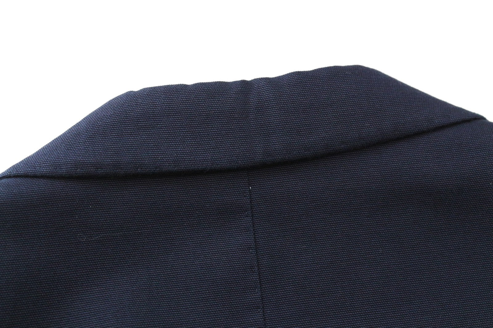 SUITSUPPLY Men's Blazer UK42R Blue Pure Cotton Single-Breast Peak Lapel