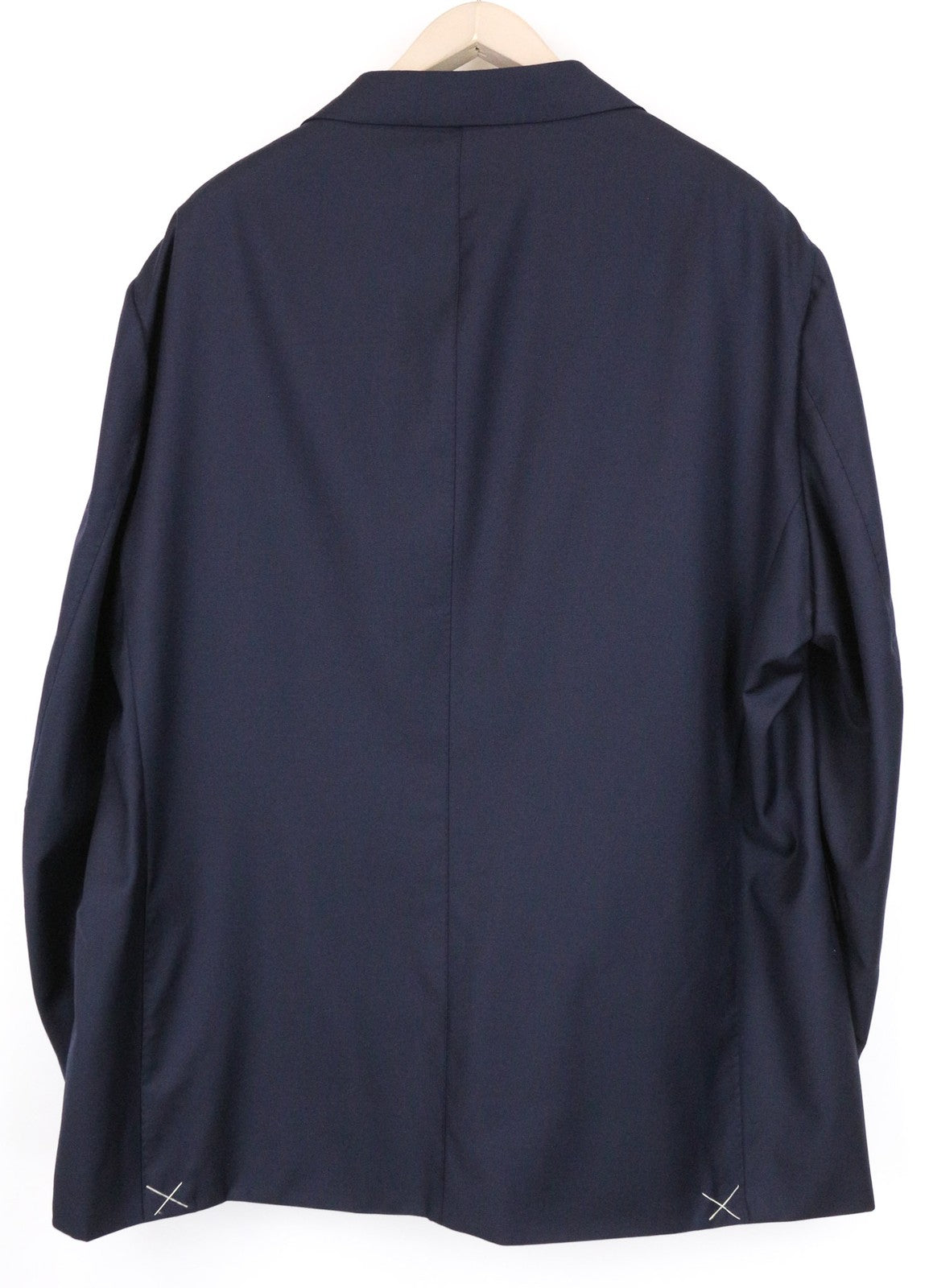 SUITSUPPLY La Spalla vyriškas švarkas UK56R plonas vilnonis tamsiai mėlynas S110s formalus 