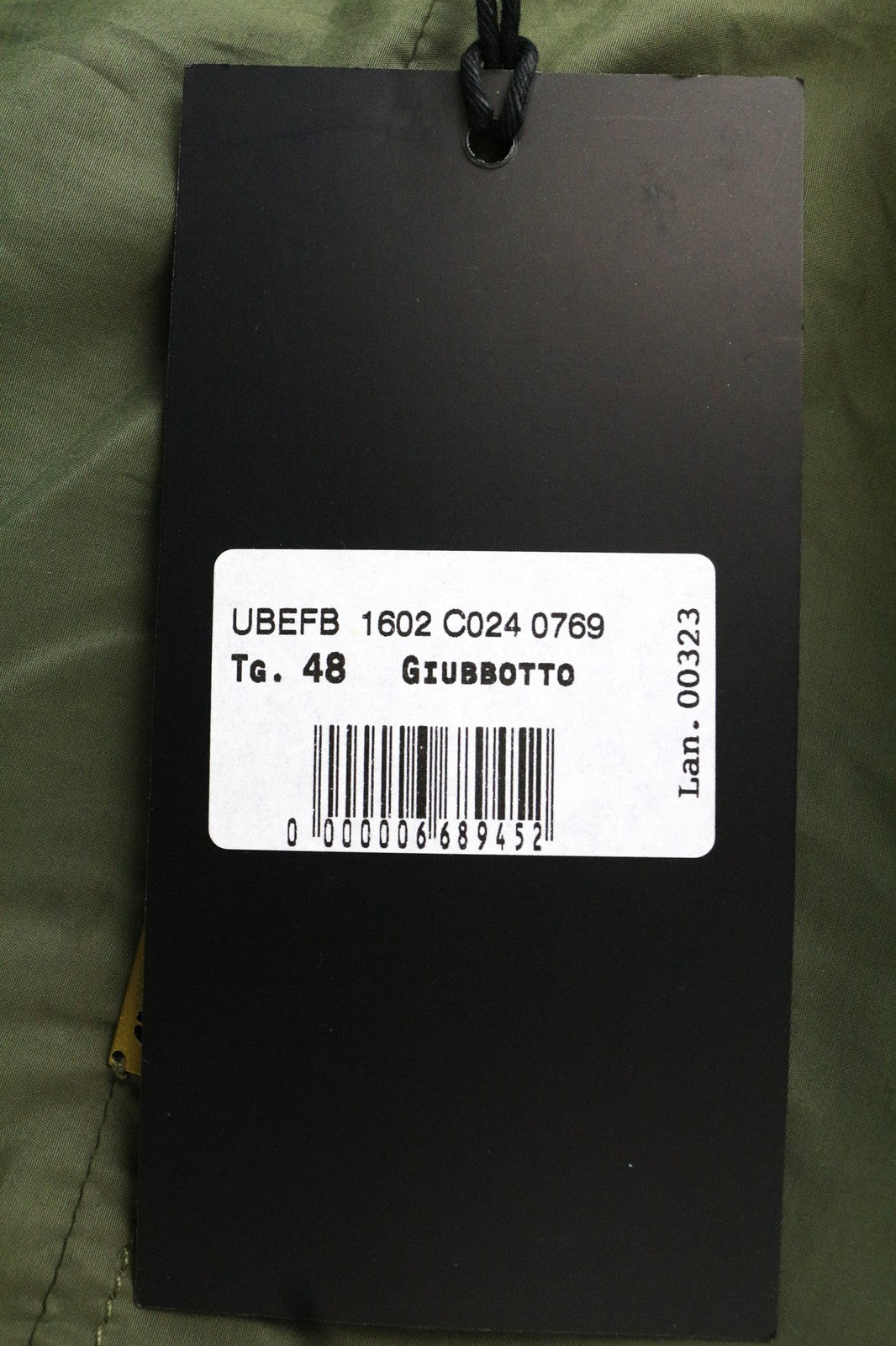 RICHMOND vyriška striukė 48 žalia laisvalaikio stiliaus, lengva, su užtrauktuku, pamušalu, vienaeilė 