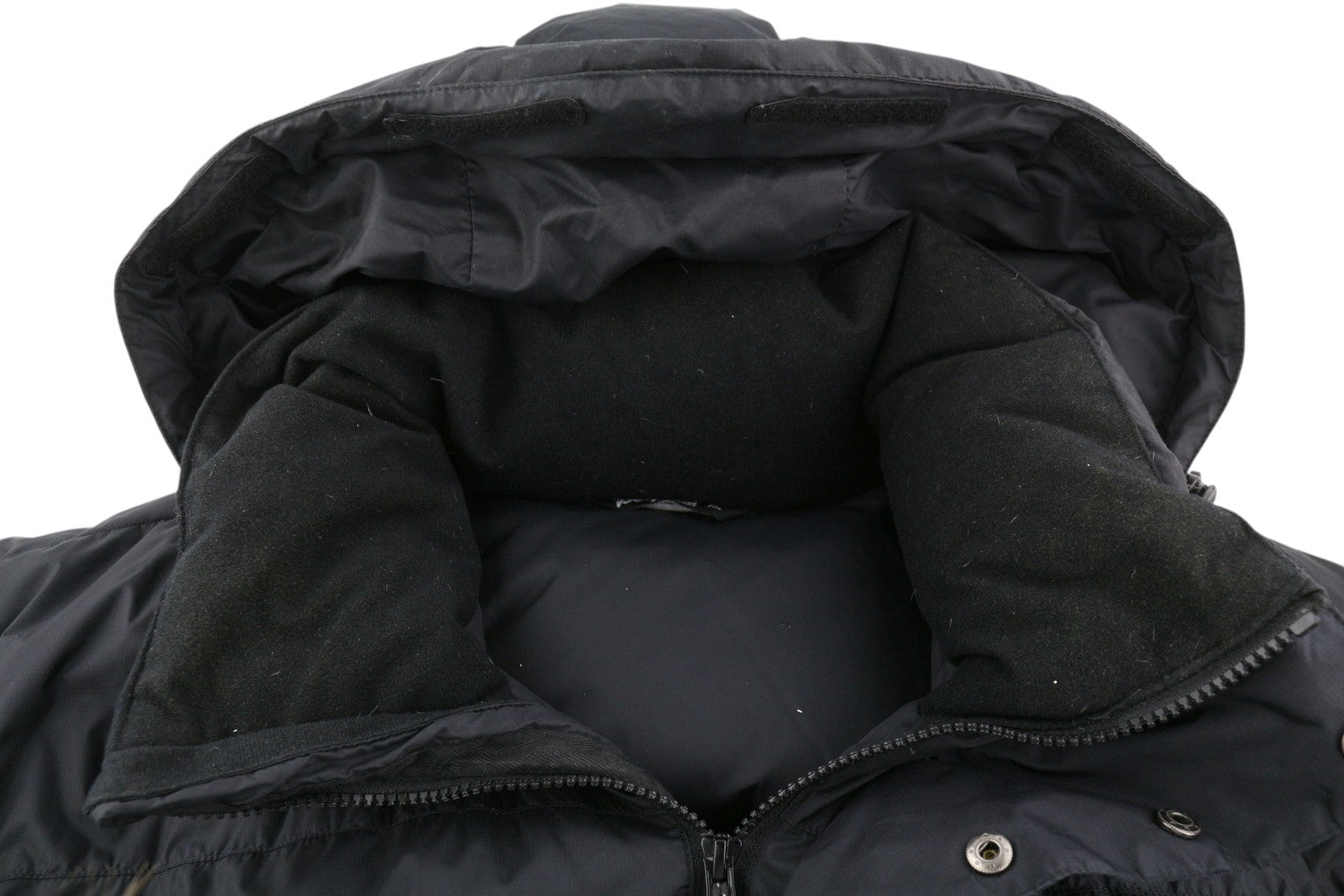 BERGANS OF NORWAY 5331 Down Parka Men Jacket XL Black Hooded Quilted Compression