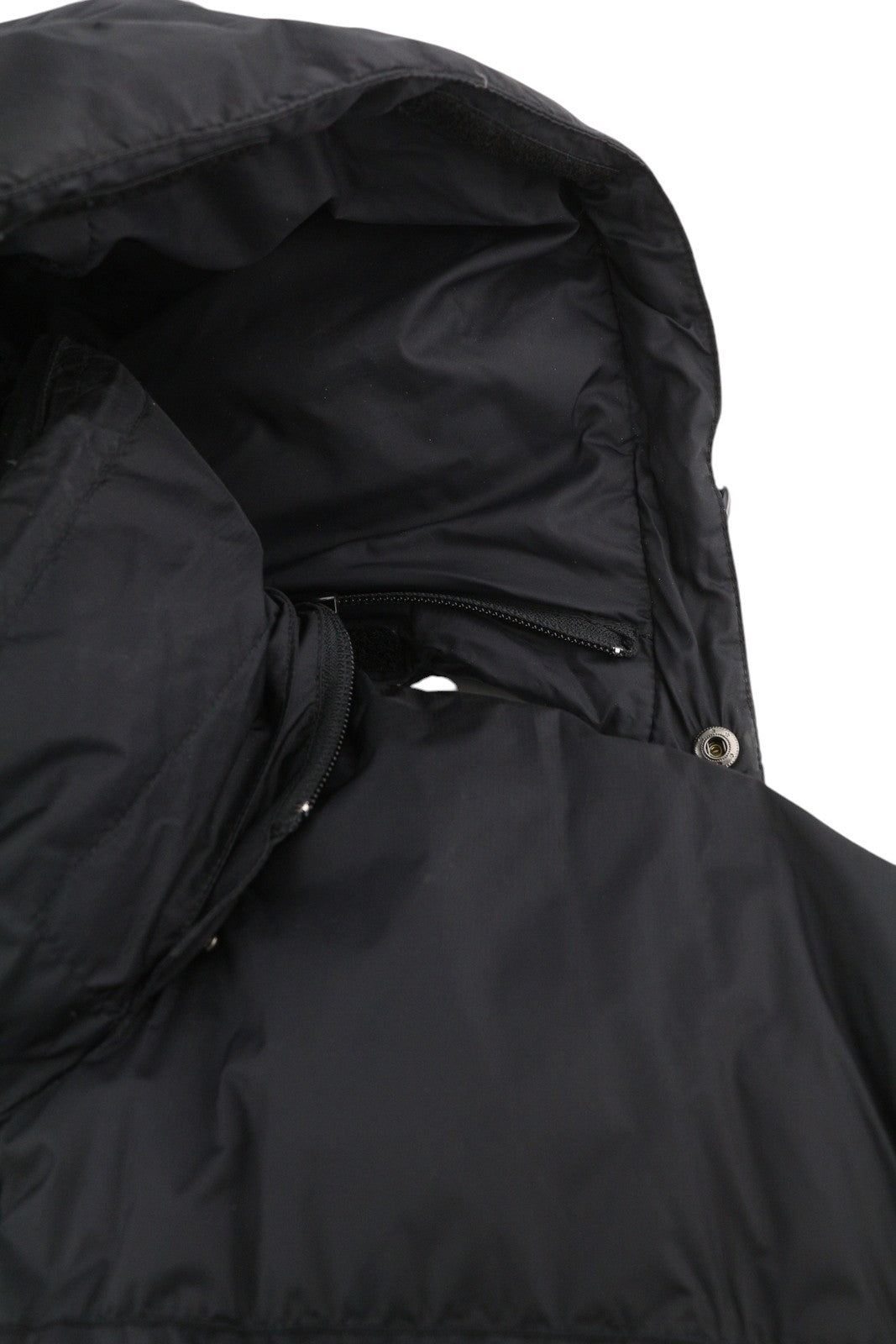 BERGANS OF NORWAY 5331 Down Parka Men Jacket XL Black Hooded Quilted Compression