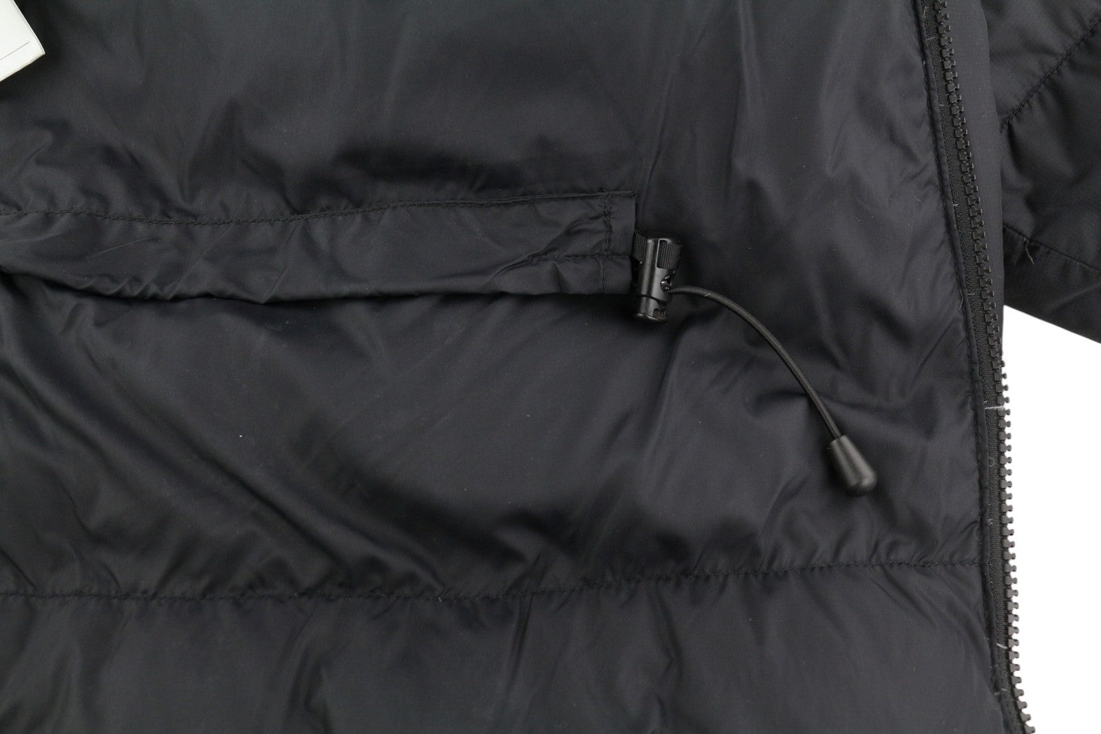 BERGANS OF NORWAY 5331 Down Parka Men Jacket XL Black Hooded Quilted Compression