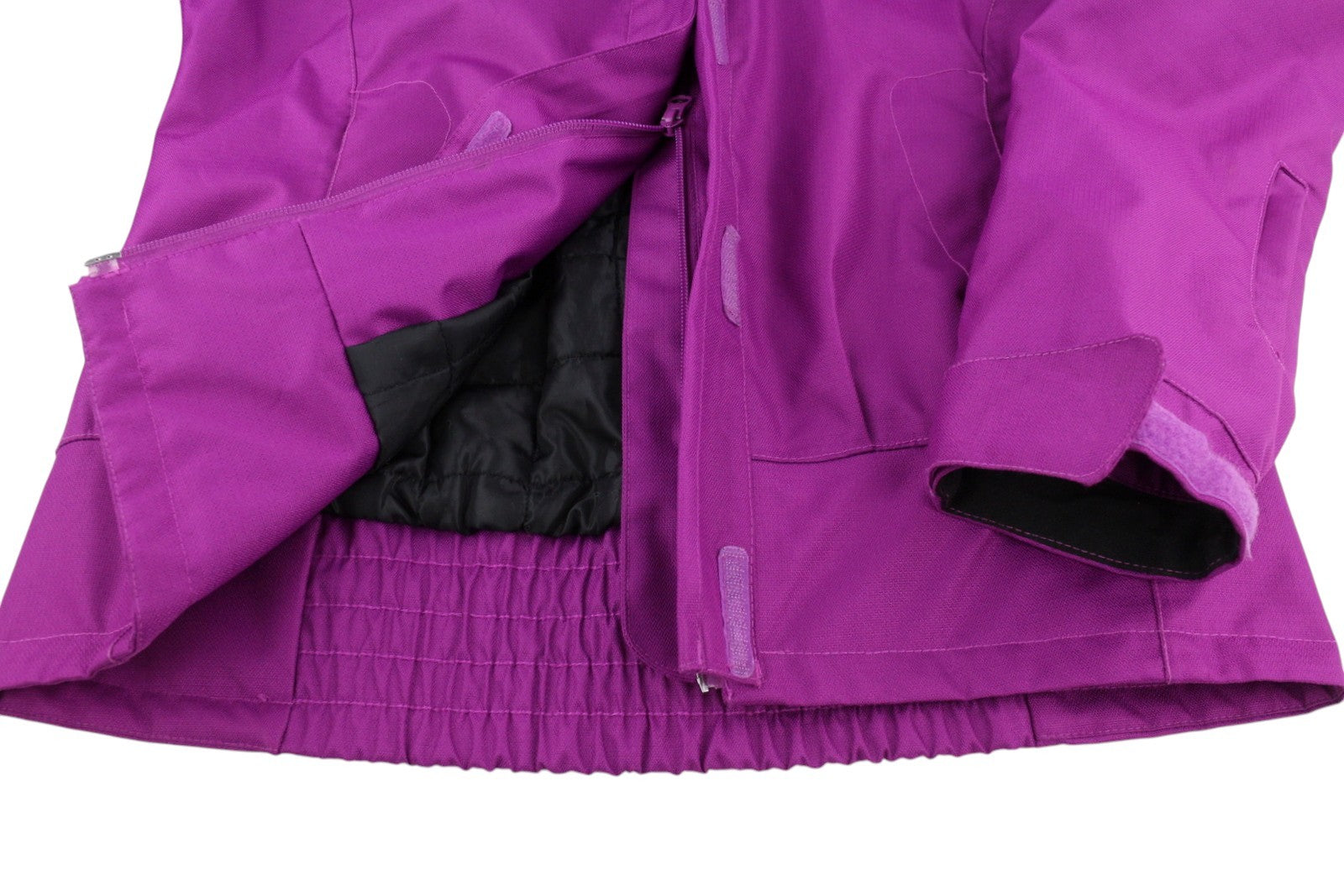 STORMBERG Nordvik D Vattert Women Jacket M Purple Hooded Proretex Membrane Zip