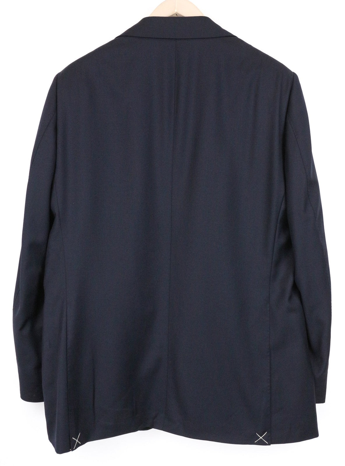 SUITSUPPLY La Spalla vyriškas švarkas UK44R plonas tamsiai mėlynas vilnonis S130s smokingas klasikinis 