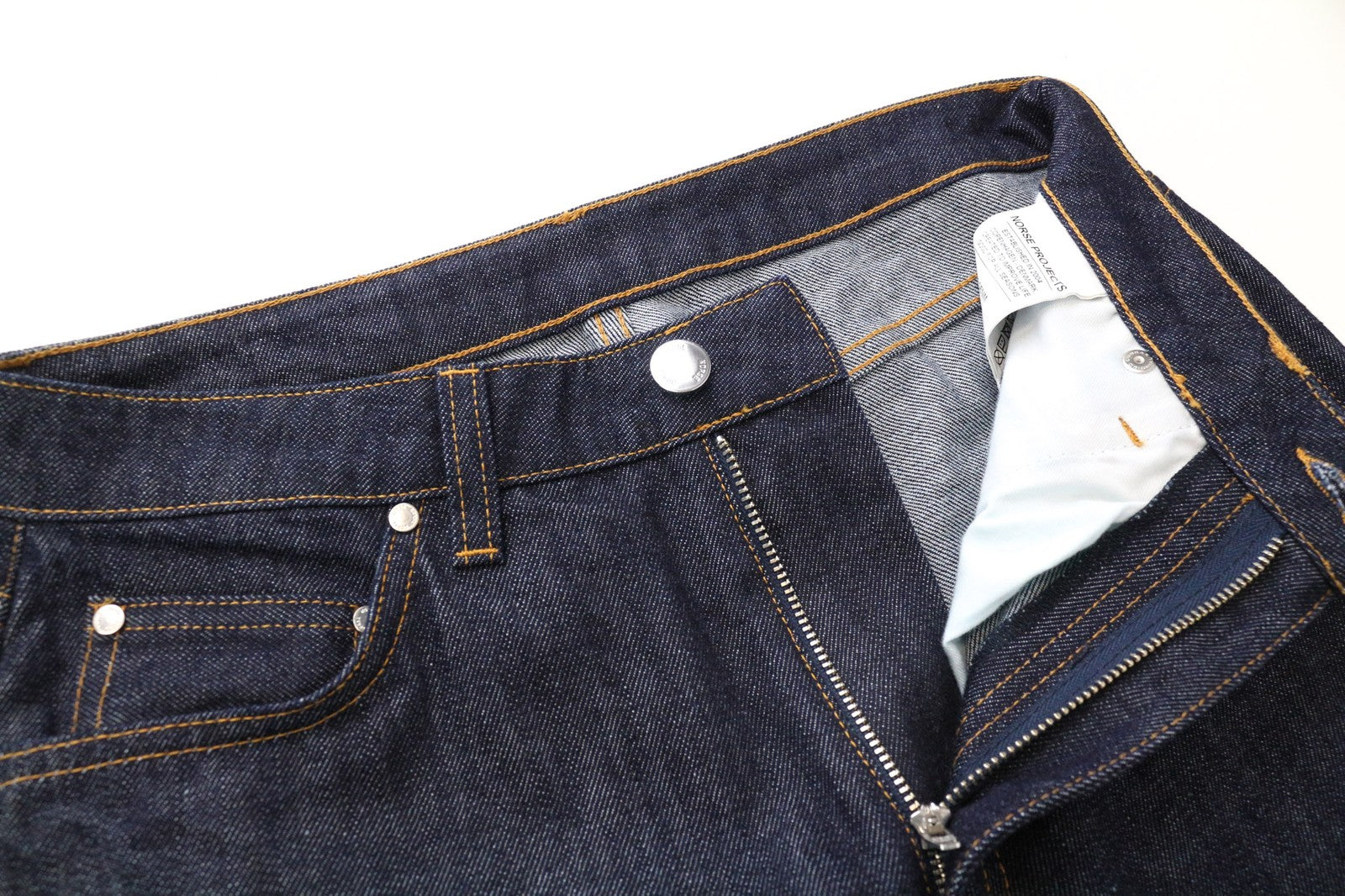 NORSE PROJECTS Ika Denim Women's Jeans W29 Pure Cotton Blue Classic Tapered