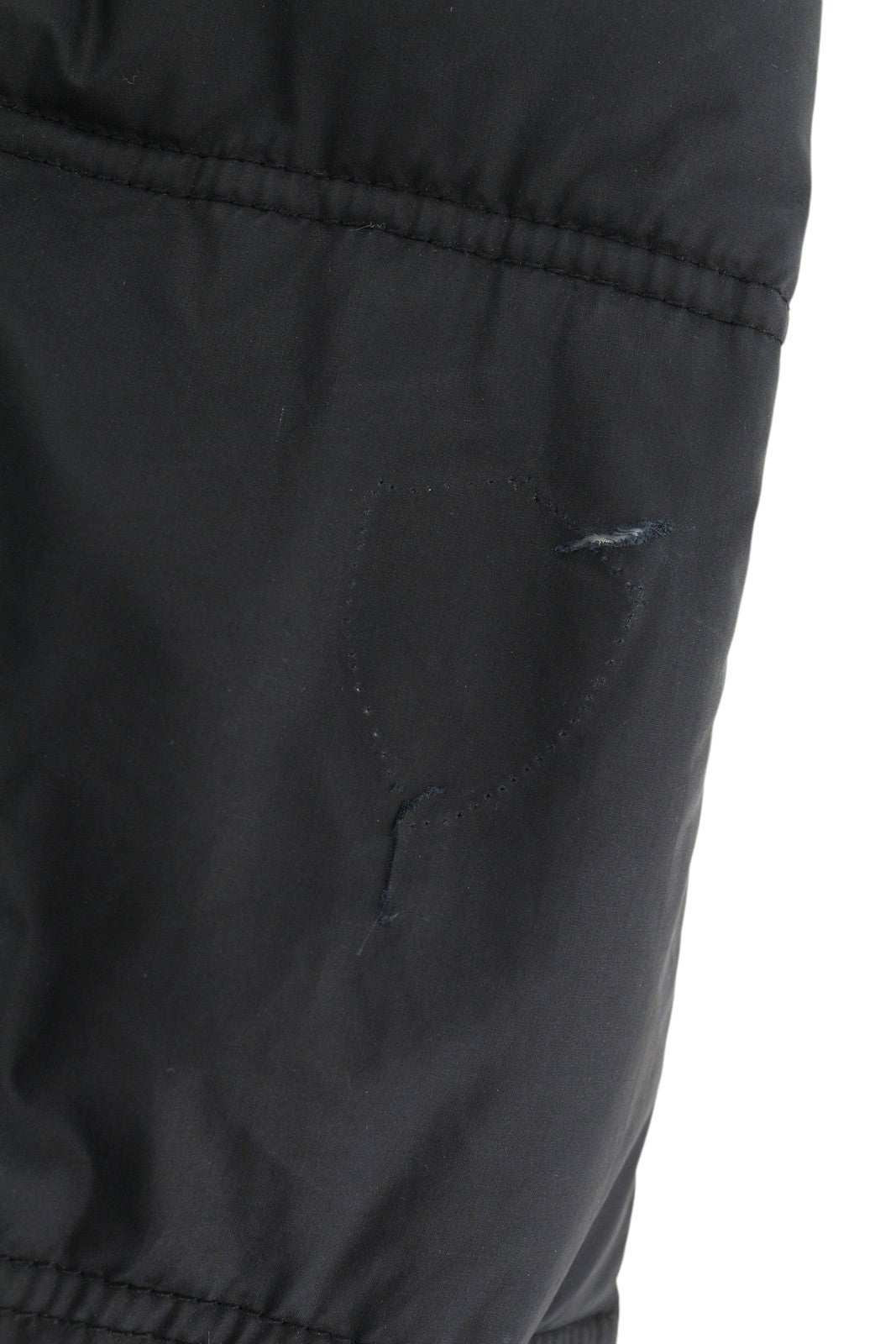 DIESEL Men Jacket M Black Full Zip Hooded Insulated Drawstring Waist Logo Lined