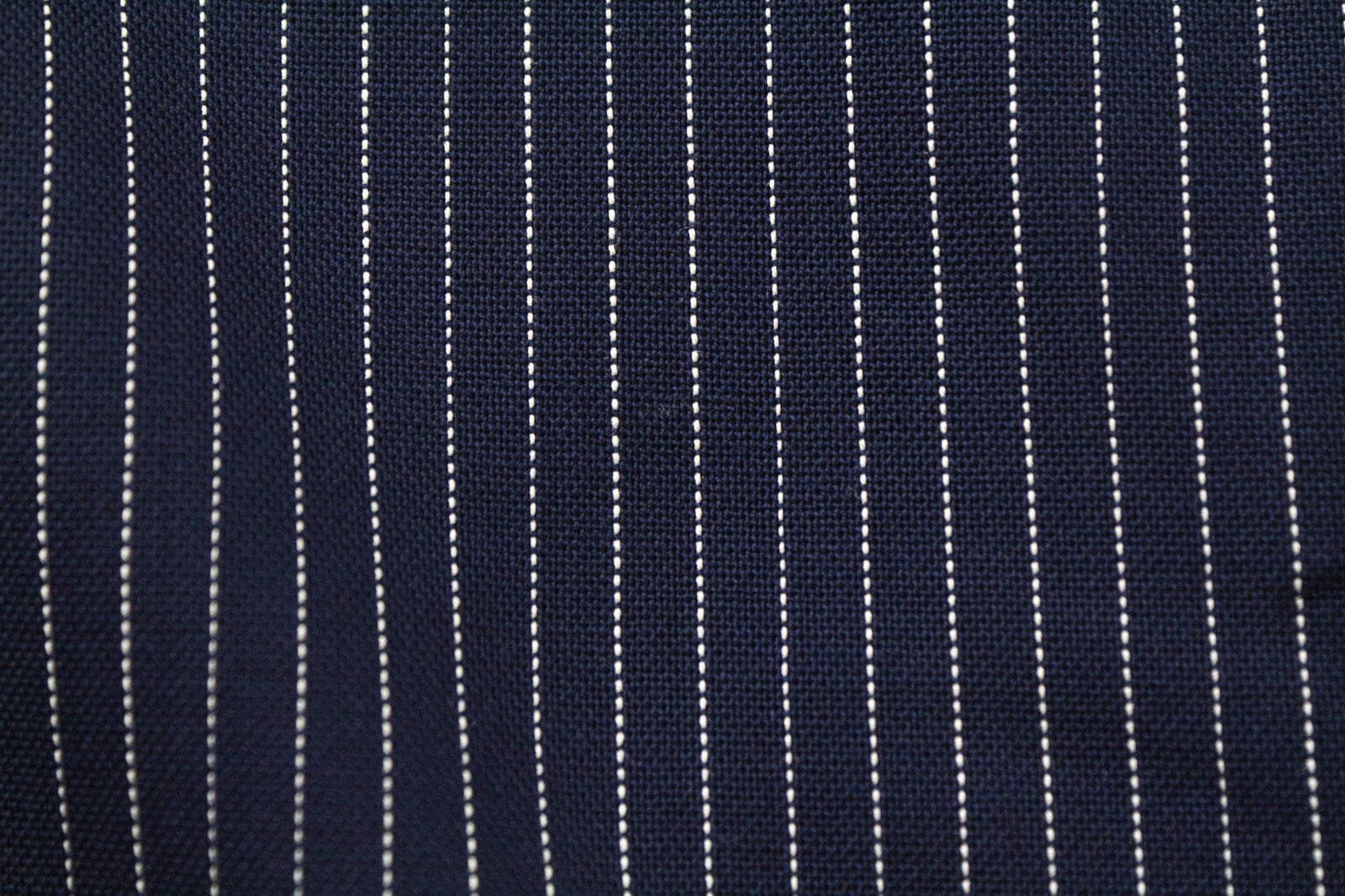 SUISTUDIO Robin Women's Trousers UK6R Wool Striped Blue Pleated Slim Formal