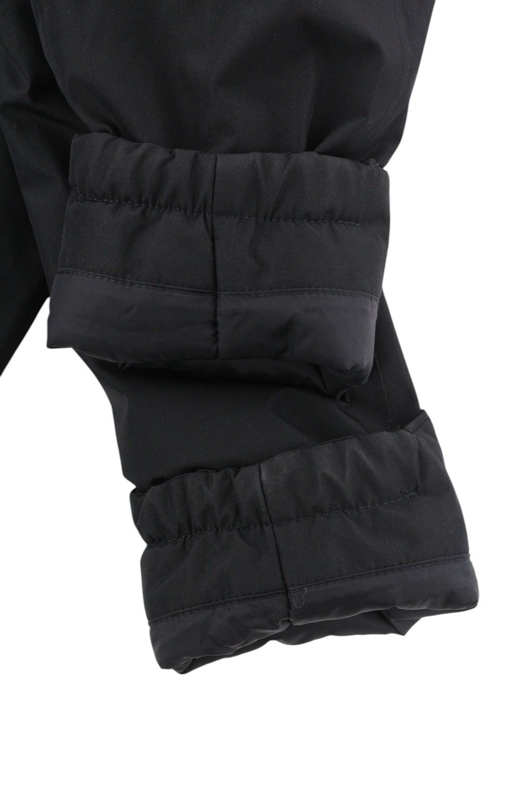 THE NORTH FACE Hikesteller Insulated Parka Women Jacket XS Black Hooded Dry Vent