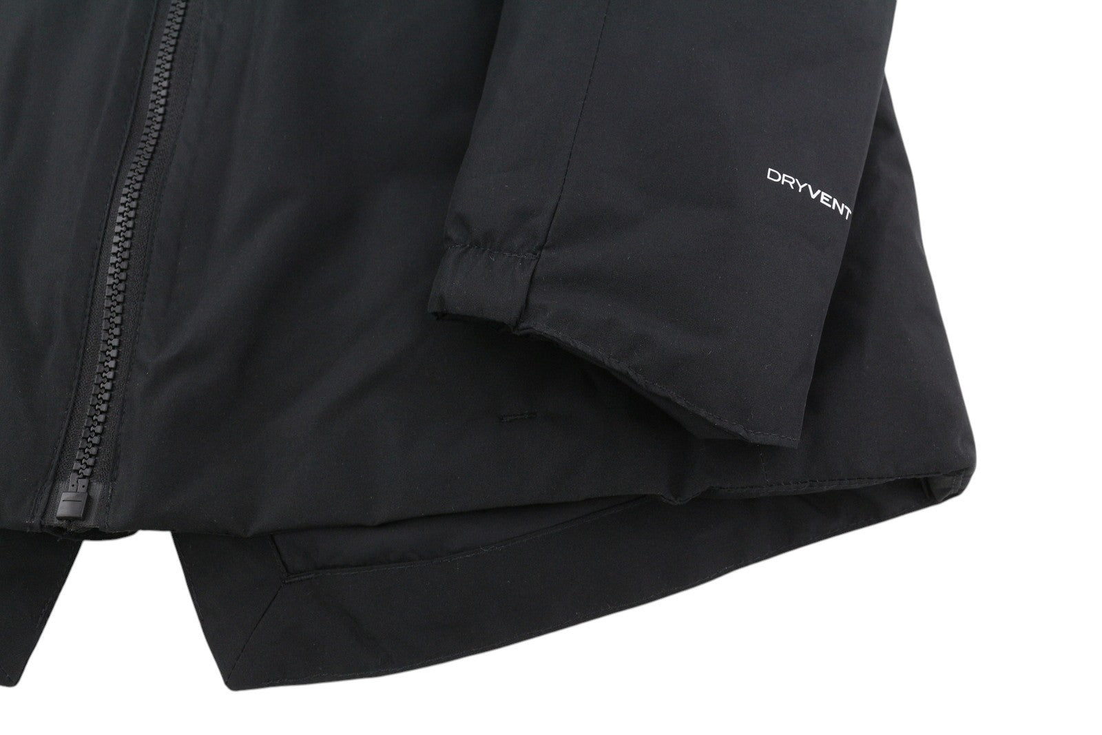 THE NORTH FACE Hikesteller Insulated Parka Women Jacket XS Black Hooded Dry Vent