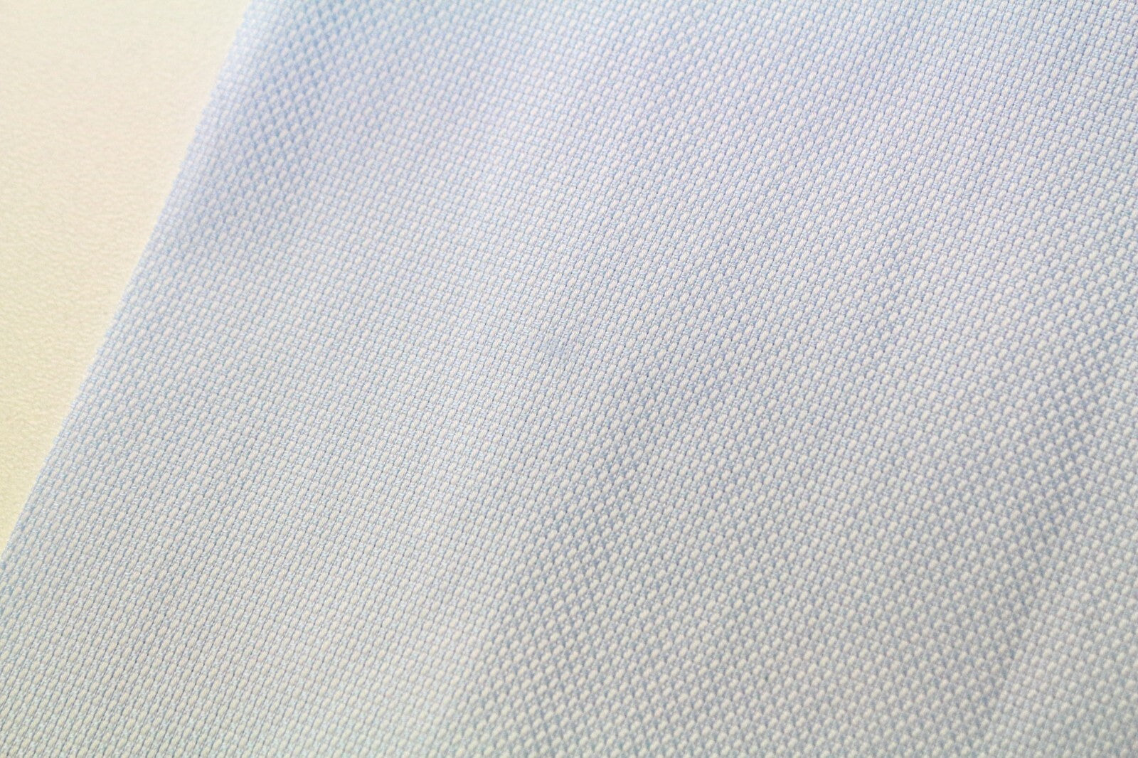 SUITSUPPLY Men Shirt 45/17 3/4 Slim Pure Cotton Light Blue Long Sleeved