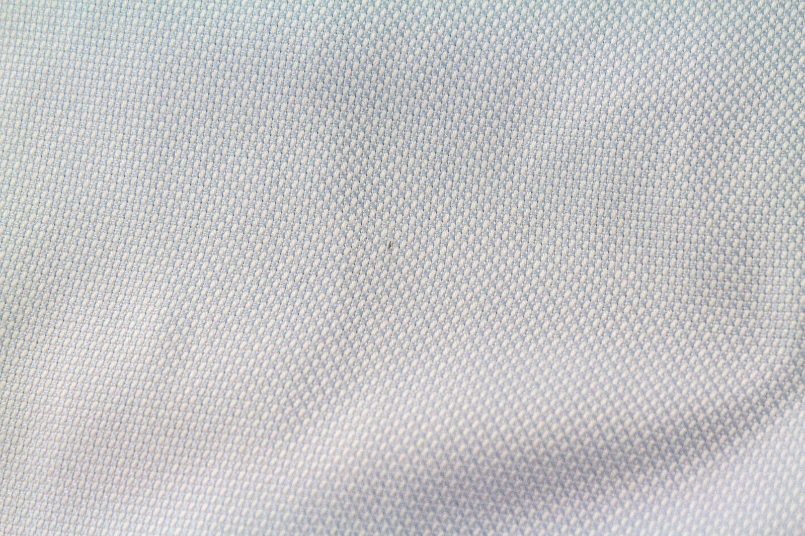 SUITSUPPLY Men Shirt 45/17 3/4 Slim Pure Cotton Light Blue Long Sleeved