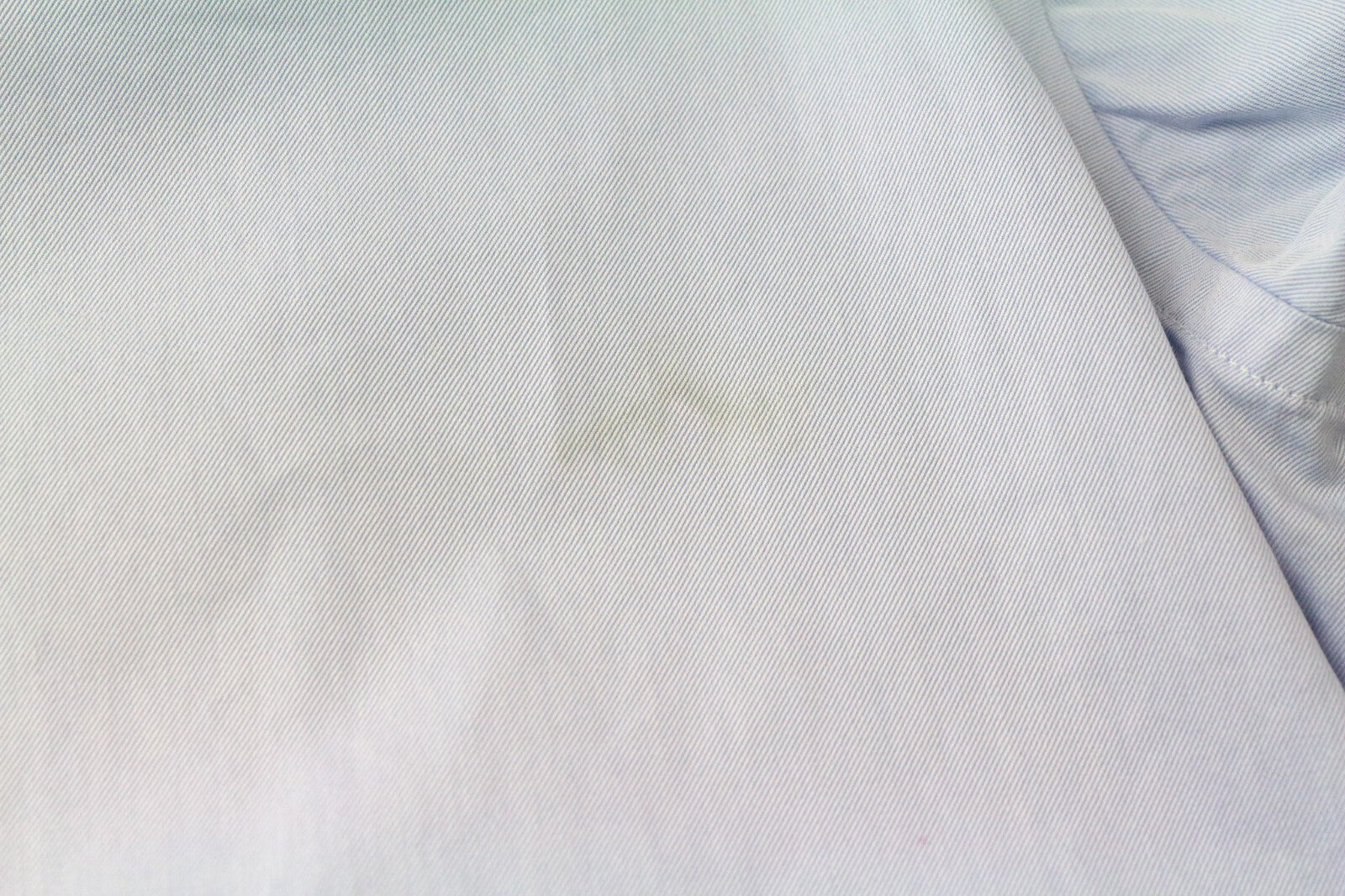 SUITSUPPLY Men Shirt 47 Light Blue Pure Cotton Long Sleeved Classic Twill