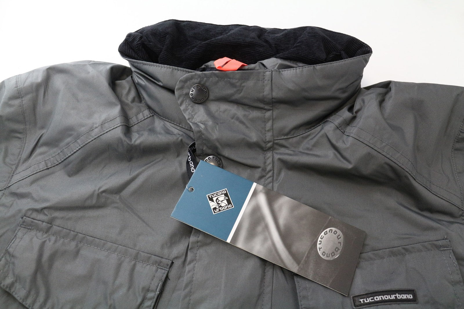 TUCANO URBANO New Tucanji Men's Jacket M Grey Waterproof Moto Windbreaker