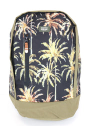 SCOTCH SHRUNK Boys' Bag OS Green Palm Print Backpack with Adjustable Straps