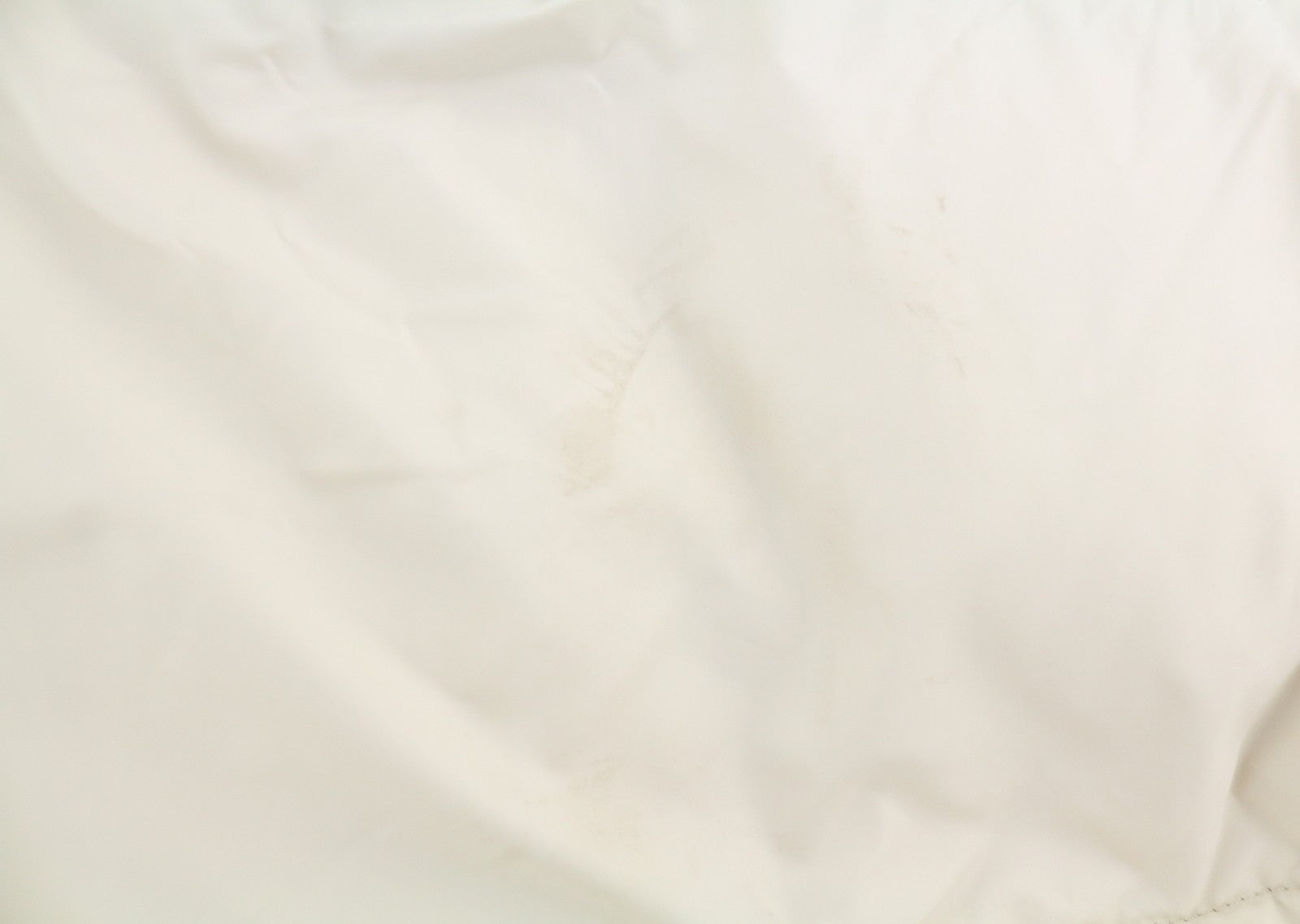 CALVIN KLEIN Bold Disrupted Logo Men Jacket L White Insulated Quilted RRP€365