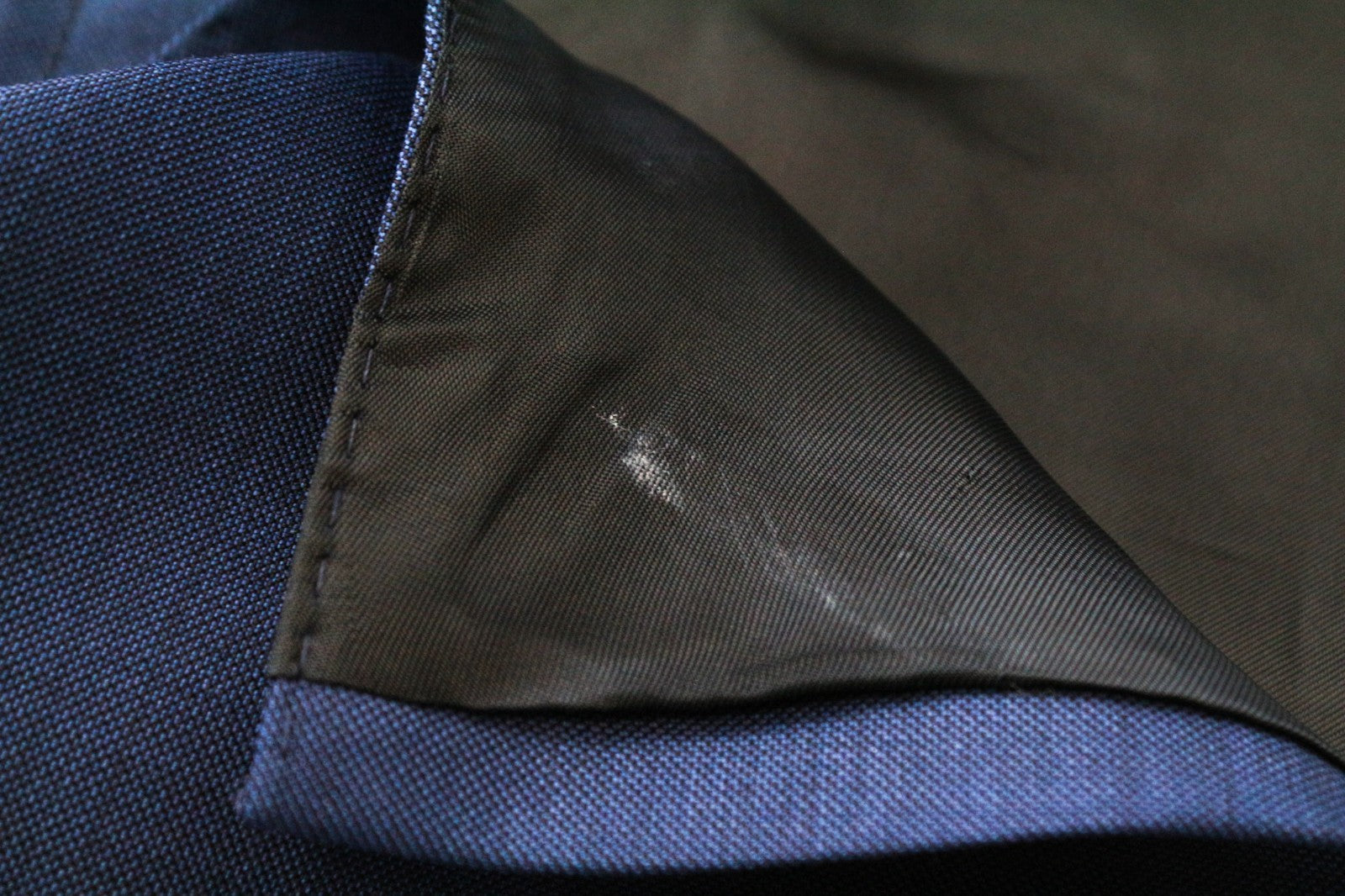 SUITSUPPLY Lazio Men's Suit UK50S Slim Navy Pure Wool Super 110's 2-Piece