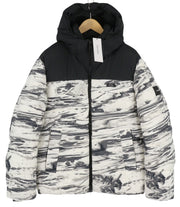 CALVIN KLEIN Crinkle Nylon Color Block Quilt Men Jacket 2XL Patterned RRP€325