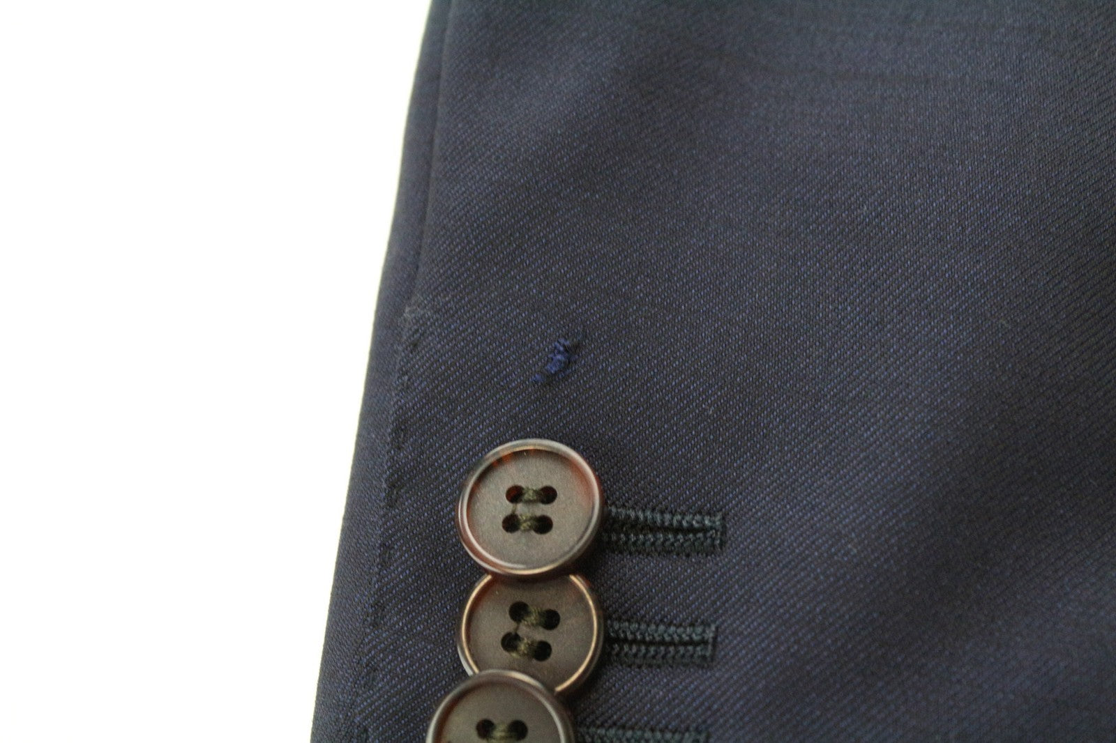 SUITSUPPLY Napoli Men's Blazer UK40S Super 110's Blue Pure Wool Single-Breast