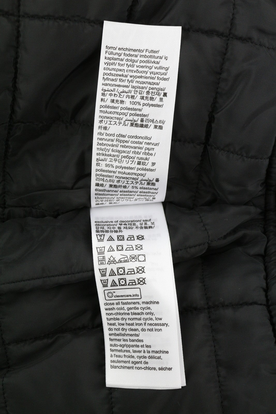 CALVIN KLEIN Men Jacket M Black Logo Print Insulated Loose Fit Bomber RRP€149