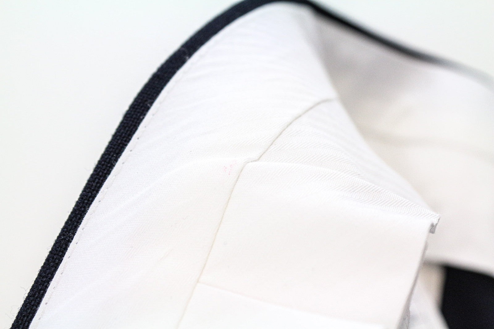 SUITSUPPLY Vigo Men's Trousers UK40R Navy Wool Side Adjusters Pleated Front