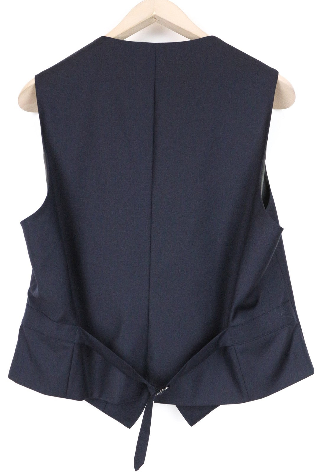 SUITSUPPLY Ferrara Men's Suit UK42S Wool Navy Blue 2-Piece Suit with Waistcoat