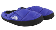 THE NORTH FACE NSE Tent Mule Men Flats EU47/48 Blue Black Quilted Slipers Logo