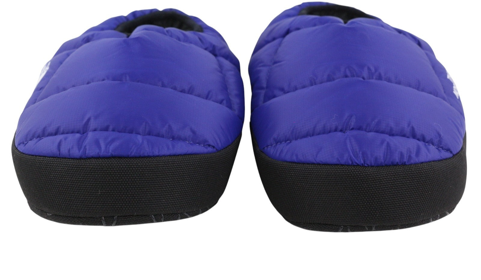 THE NORTH FACE NSE Tent Mule Men Flats EU47/48 Blue Black Quilted Slipers Logo